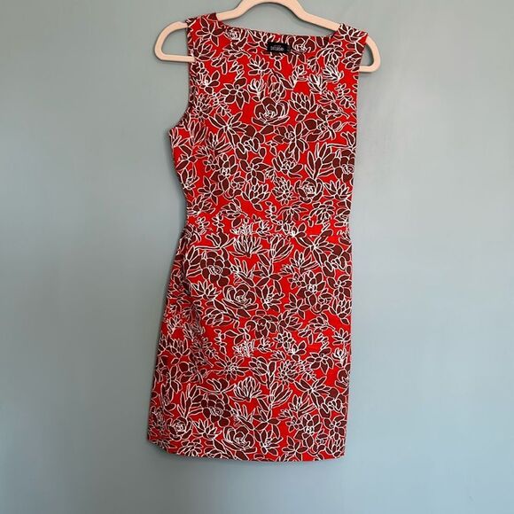 Kate Spade Saturday Keyhole Back Floral Mini Dress - Picture 1 of 8